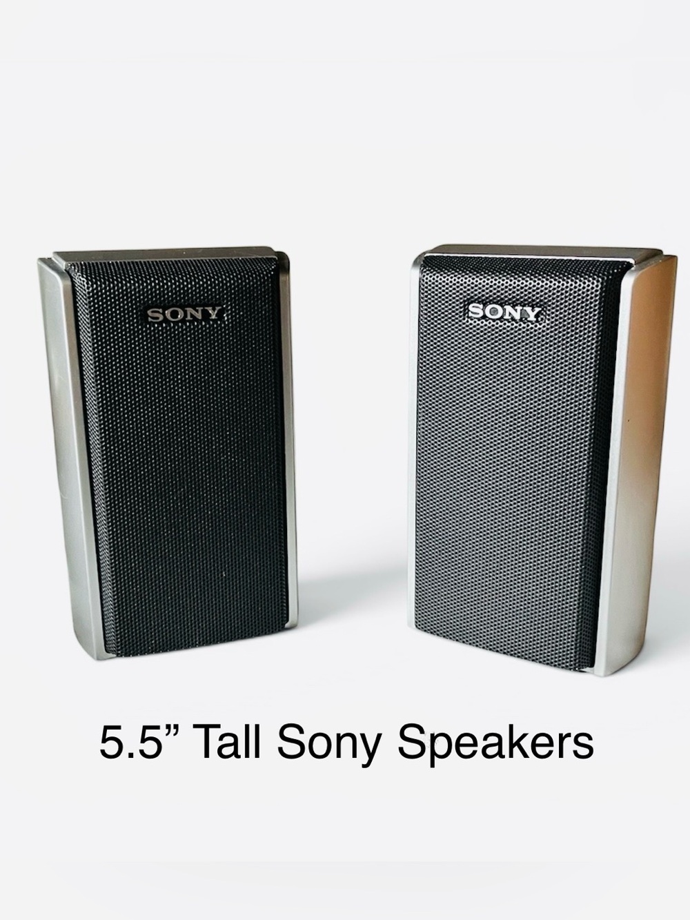 Sony 5” Surround Sound Portable Speakers - Pair